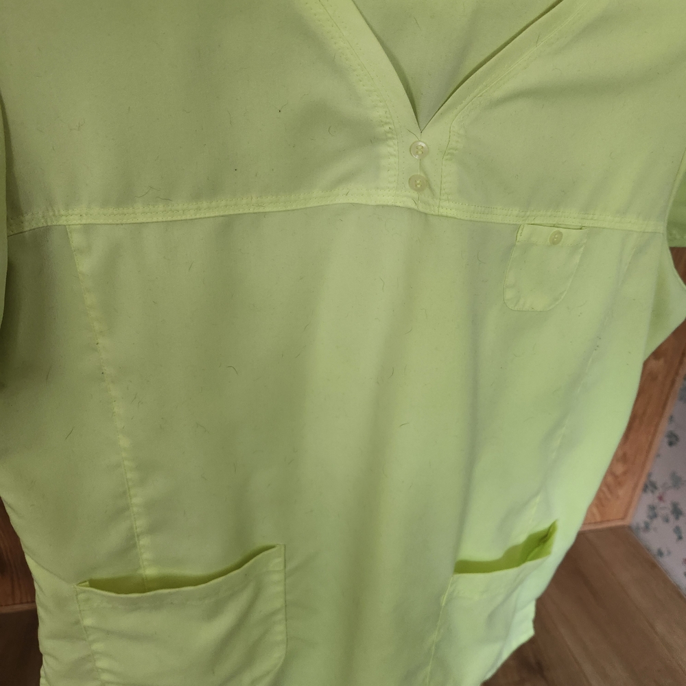 Grey's Anatomy Light Green Scrub Top